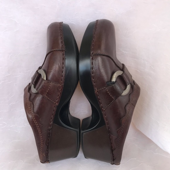 Chaussures De Soins Dansko En Cuir Marron - Taille 38 - Occasion - Confort Professionnel